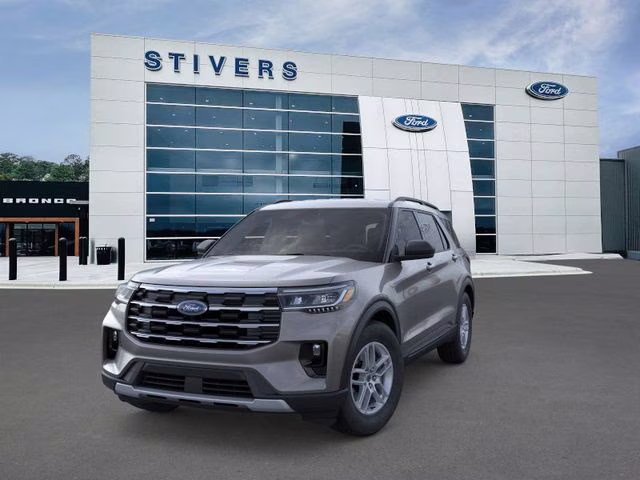 2026 Carbonized Gray Ford Explorer Active RWD SUV