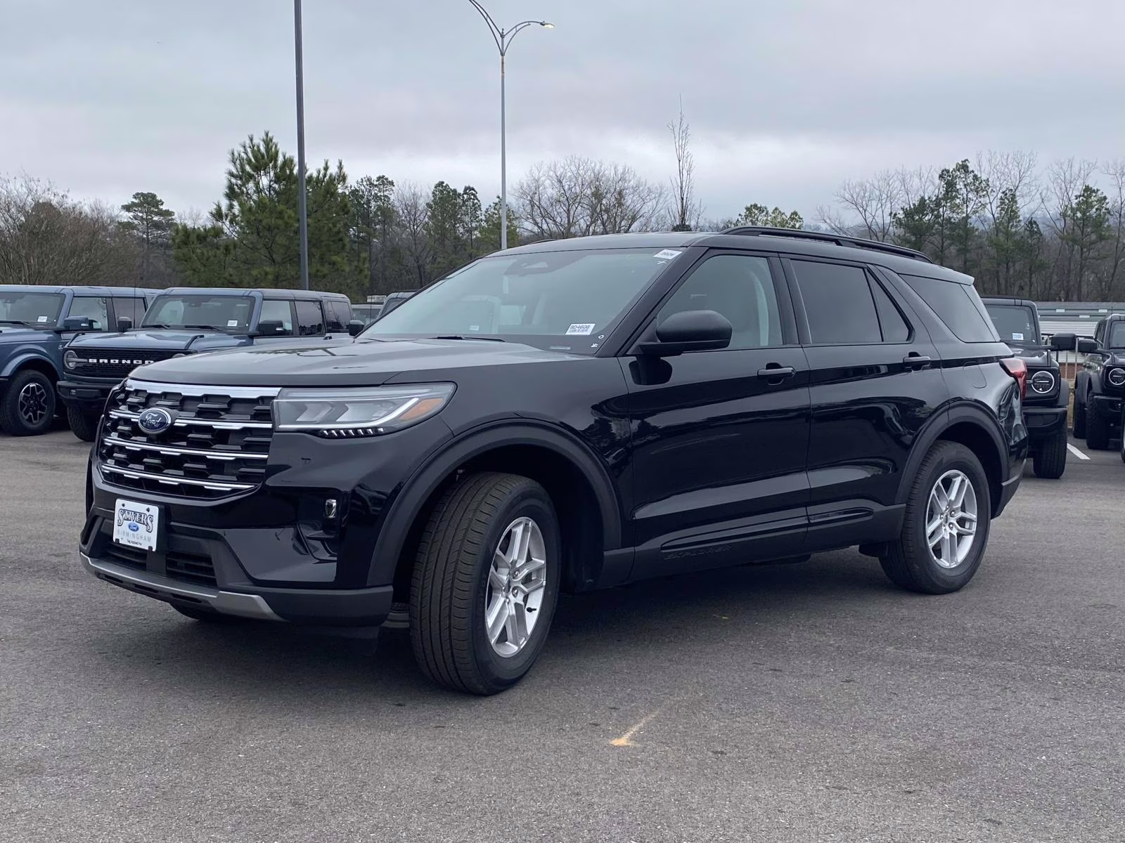 2026 Black Metallic Ford Explorer Active RWD SUV