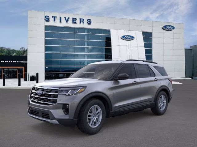 2026 Carbonized Gray Ford Explorer Active RWD SUV