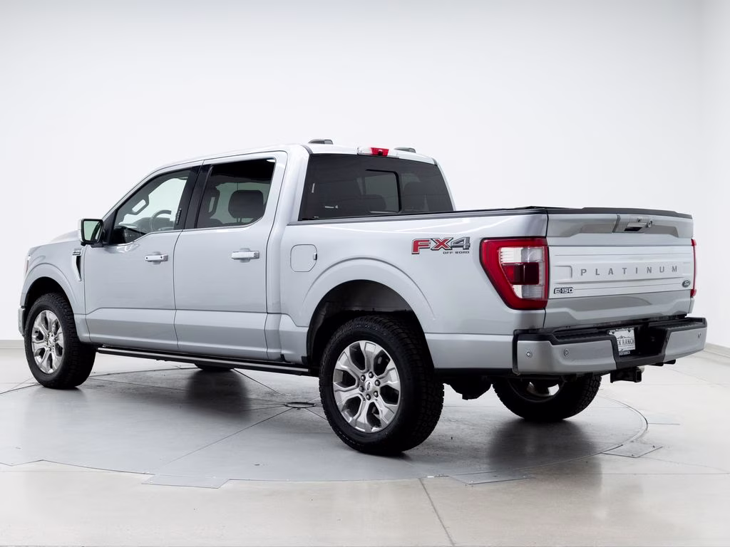 2022 Silver Ford F-150 Platinum 4X4 Truck