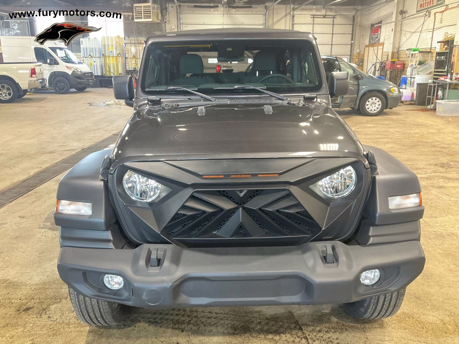 2024 Granite Crystal Metallic Clearcoat Jeep Wrangler Sport S 4X4 SUV