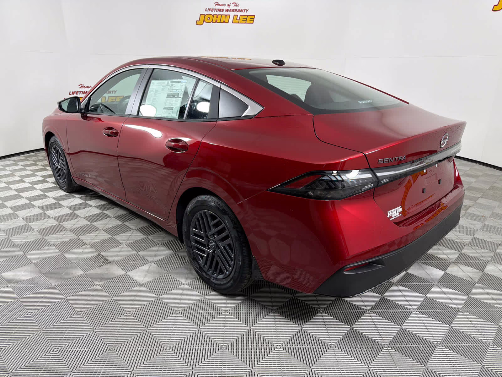 2026 Scarlet Ember Tintcoat Nissan Sentra SV FWD Sedan