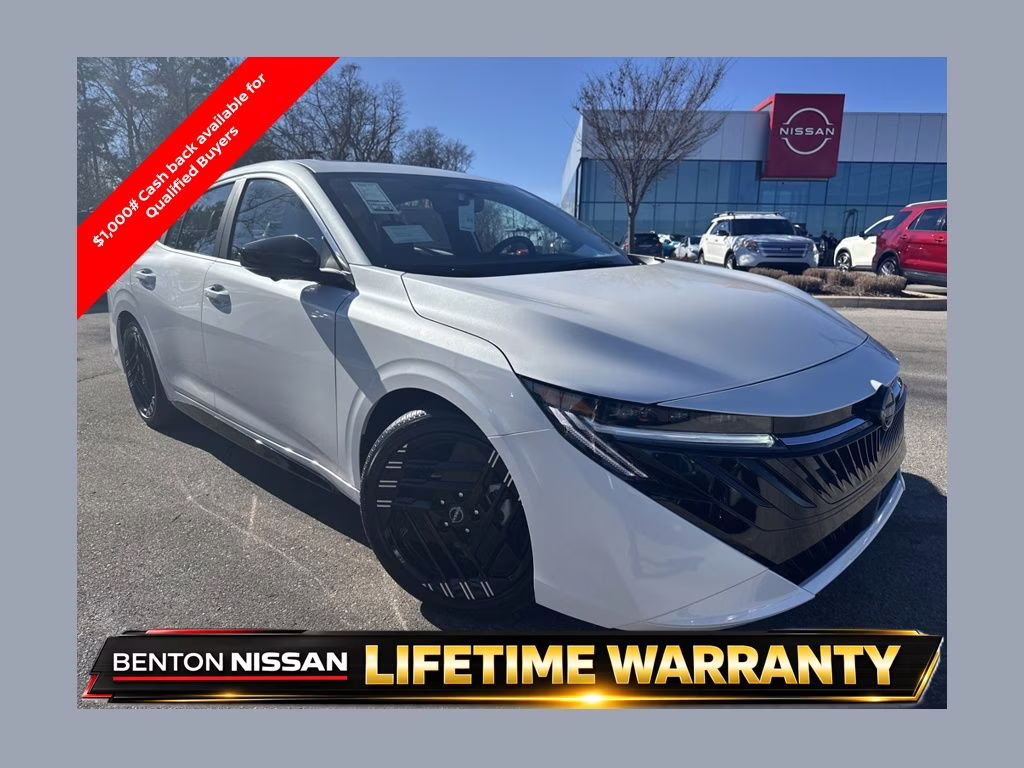 2026 Aspen White Tricoat Nissan Sentra SR FWD Sedan