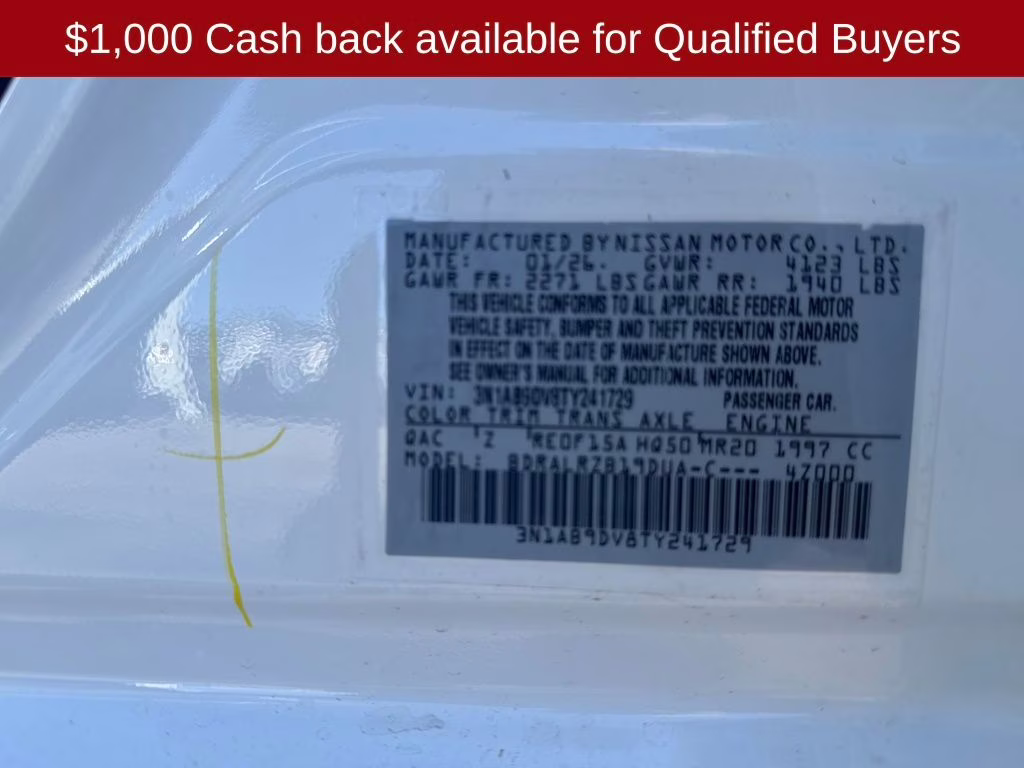 2026 Aspen White Tricoat Nissan Sentra SR FWD Sedan