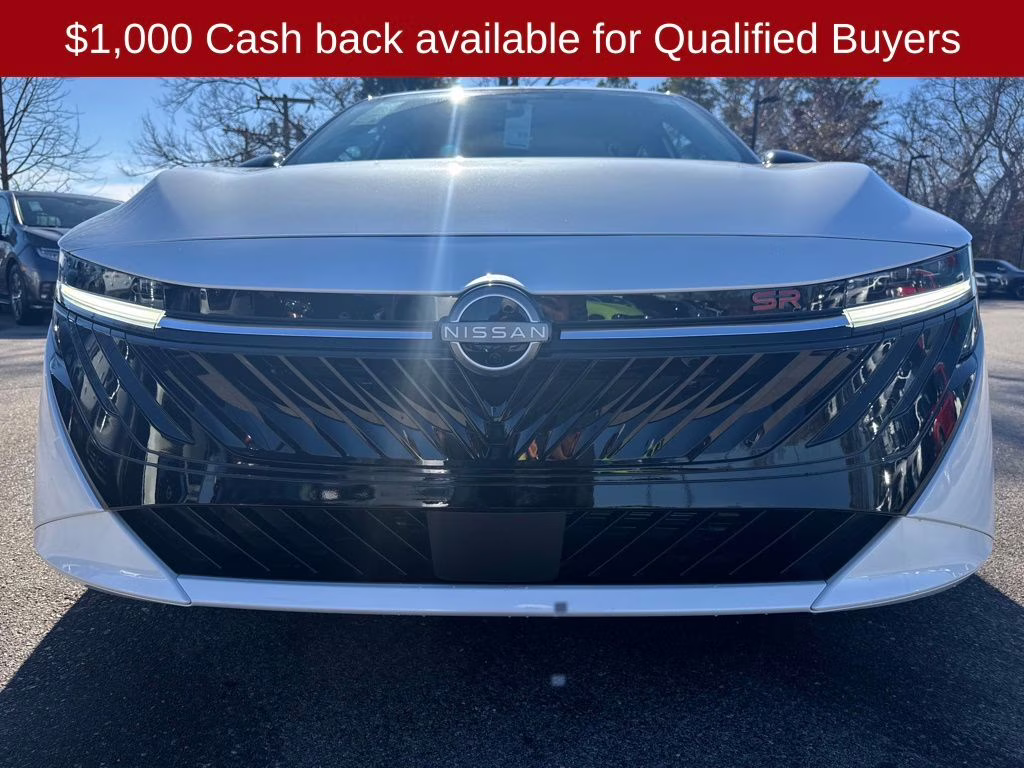 2026 Aspen White Tricoat Nissan Sentra SR FWD Sedan