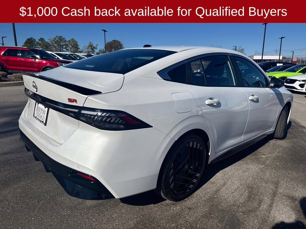 2026 Aspen White Tricoat Nissan Sentra SR FWD Sedan