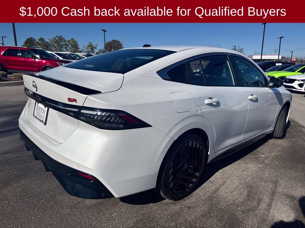 2026 Aspen White Tricoat Nissan Sentra SR FWD Sedan