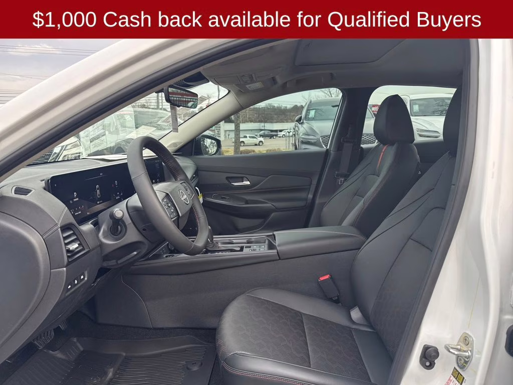 2026 Aspen White Tricoat Nissan Sentra SR FWD Sedan