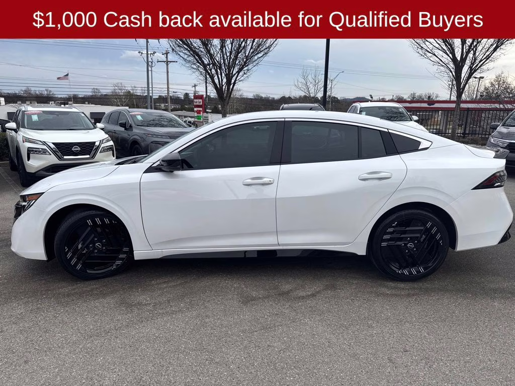 2026 Aspen White Tricoat Nissan Sentra SR FWD Sedan