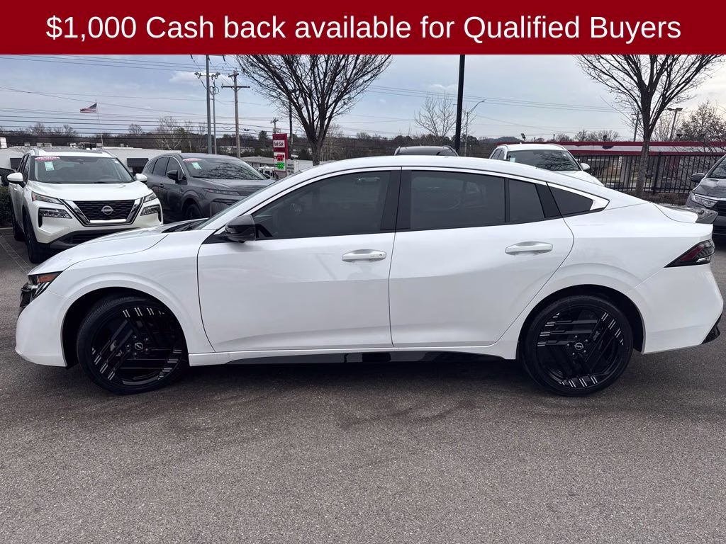 2026 Aspen White Tricoat Nissan Sentra SR FWD Sedan