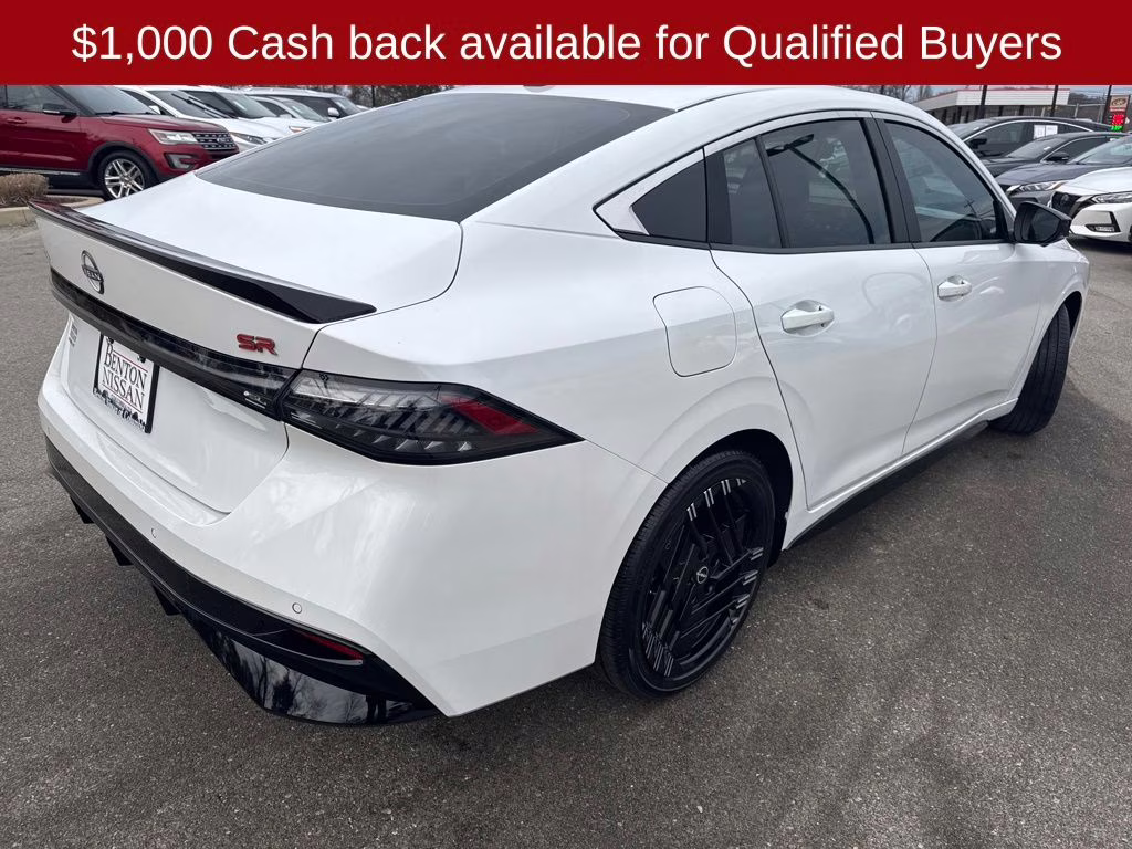 2026 Aspen White Tricoat Nissan Sentra SR FWD Sedan