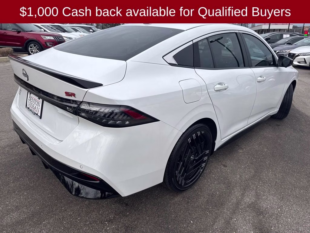 2026 Aspen White Tricoat Nissan Sentra SR FWD Sedan