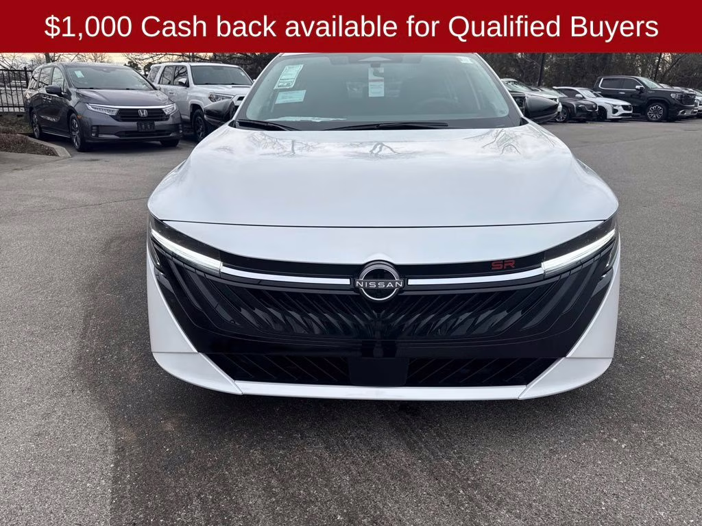 2026 Aspen White Tricoat Nissan Sentra SR FWD Sedan