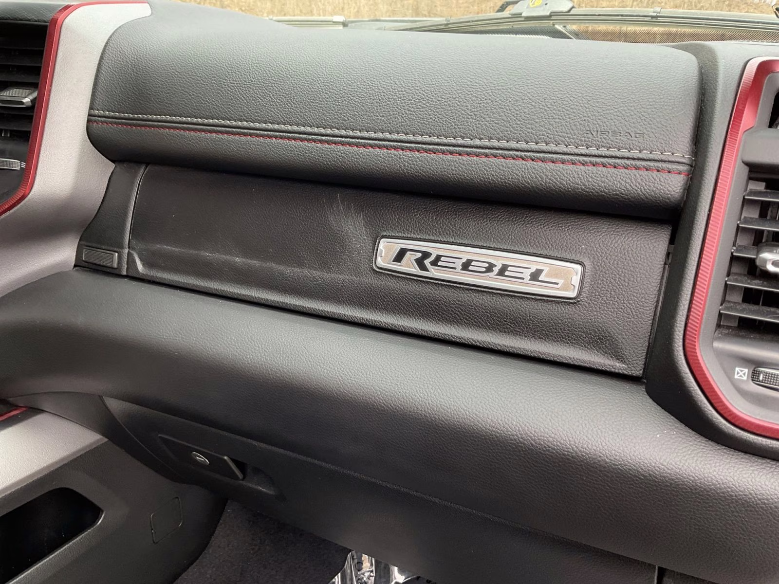 2025 Bright White Clearcoat Ram 1500 Rebel 4X4 Truck
