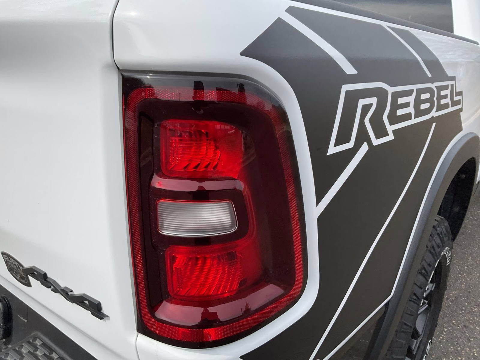 2025 Bright White Clearcoat Ram 1500 Rebel 4X4 Truck