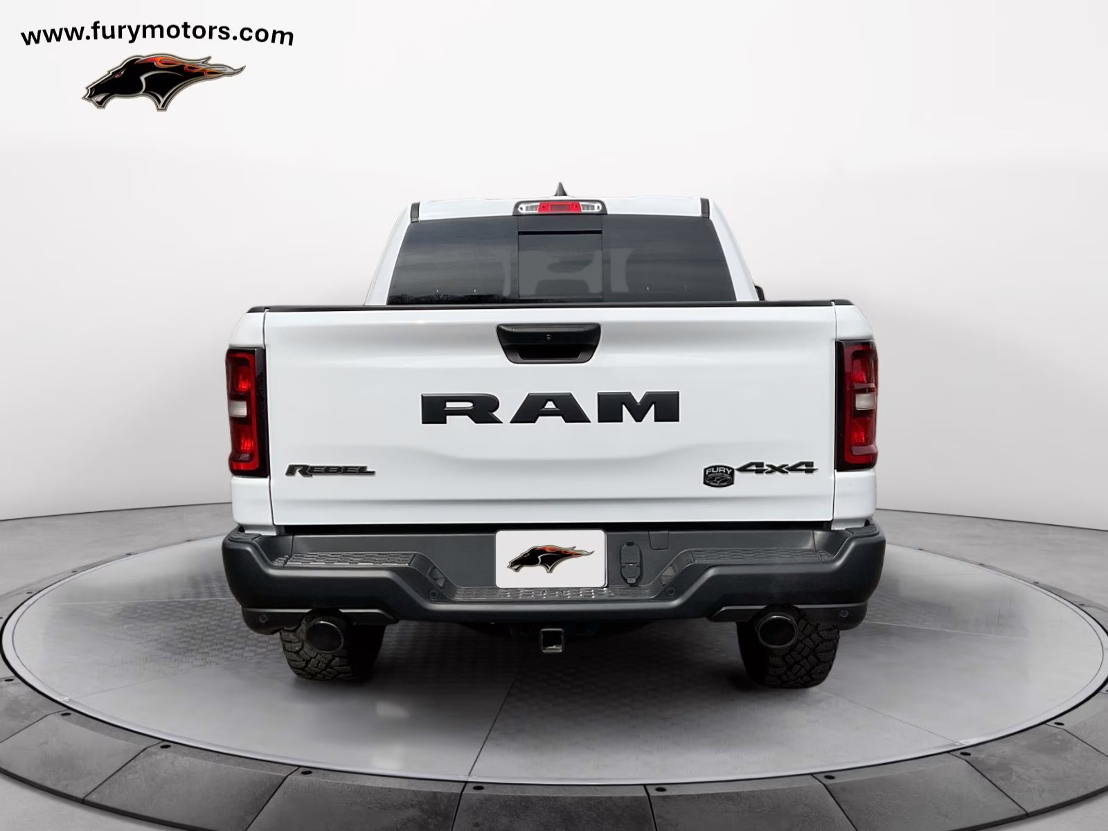 2025 Bright White Clearcoat Ram 1500 Rebel 4X4 Truck