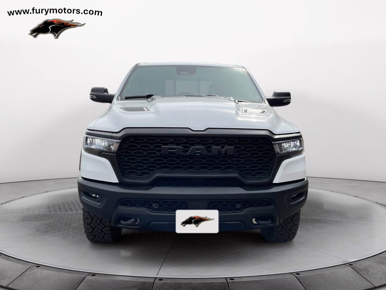 2025 Bright White Clearcoat Ram 1500 Rebel 4X4 Truck