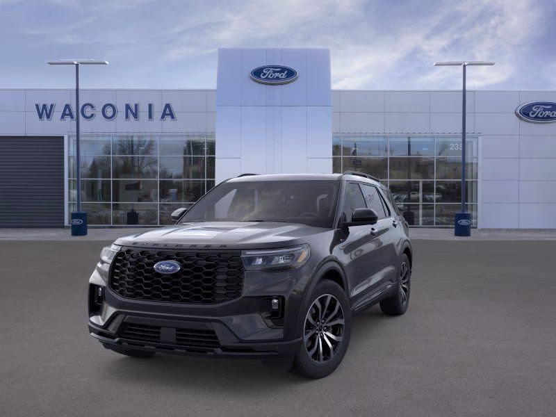 2026 Agate Black Metallic Ford Explorer ST-Line 4X4 SUV