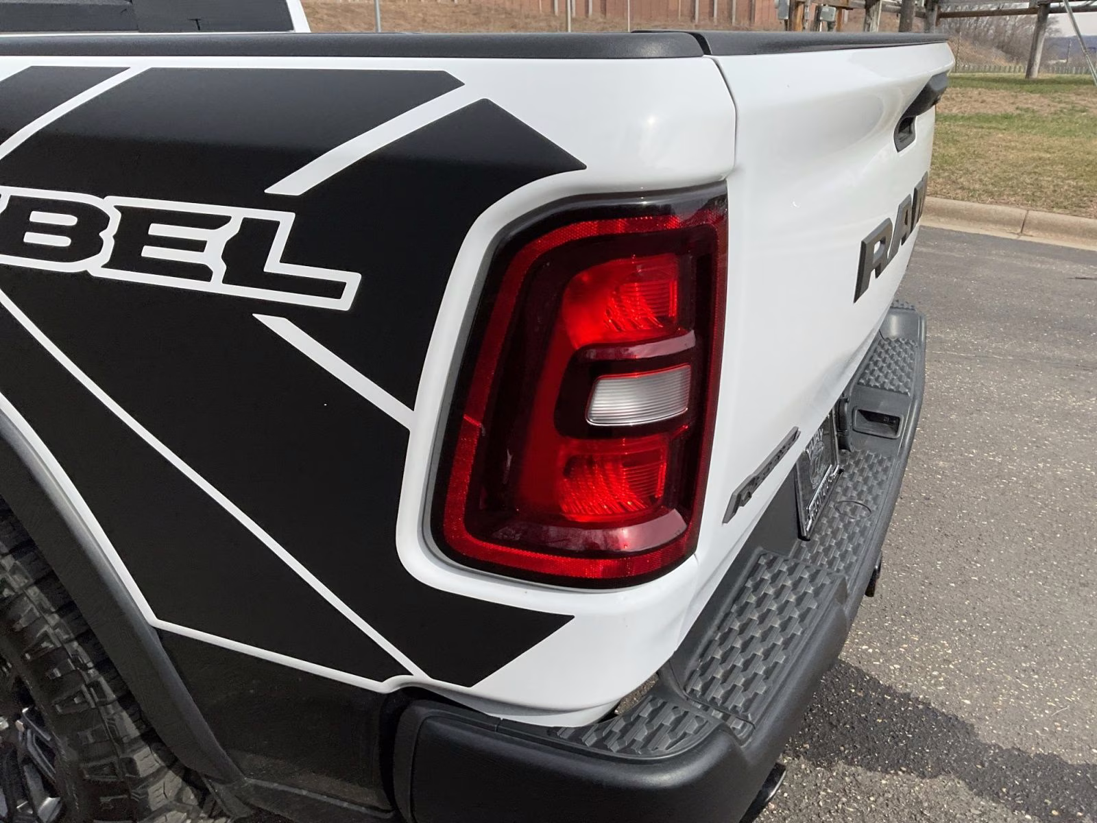 2025 Bright White Clearcoat Ram 1500 Rebel 4X4 Truck