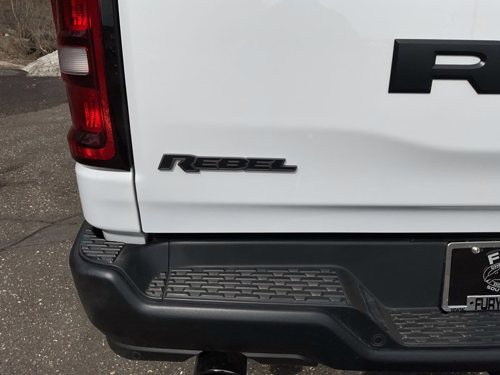 2025 Bright White Clearcoat Ram 1500 Rebel 4X4 Truck