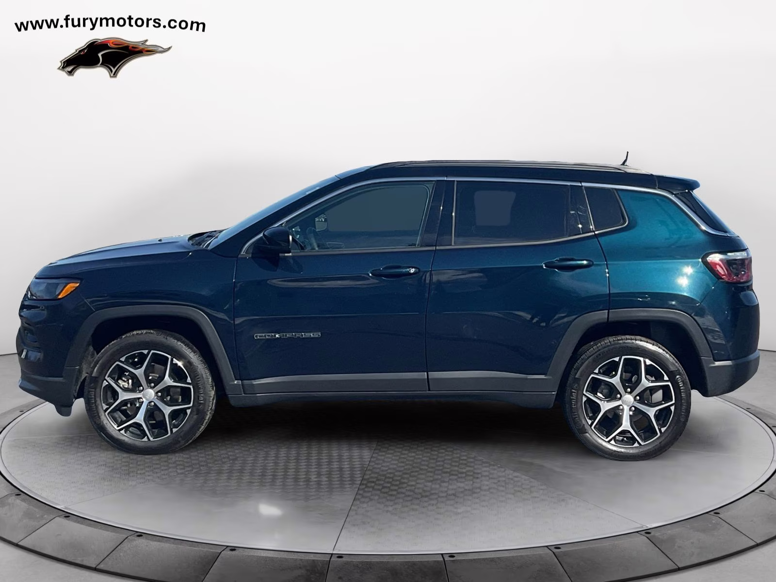 2024 Fathom Blue Pearlcoat Jeep Compass Limited 4X4 SUV