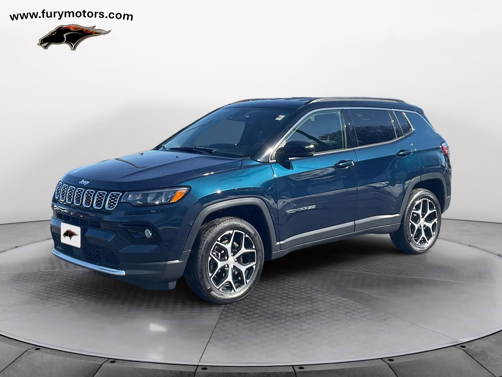 2024 Fathom Blue Pearlcoat Jeep Compass Limited 4X4 SUV