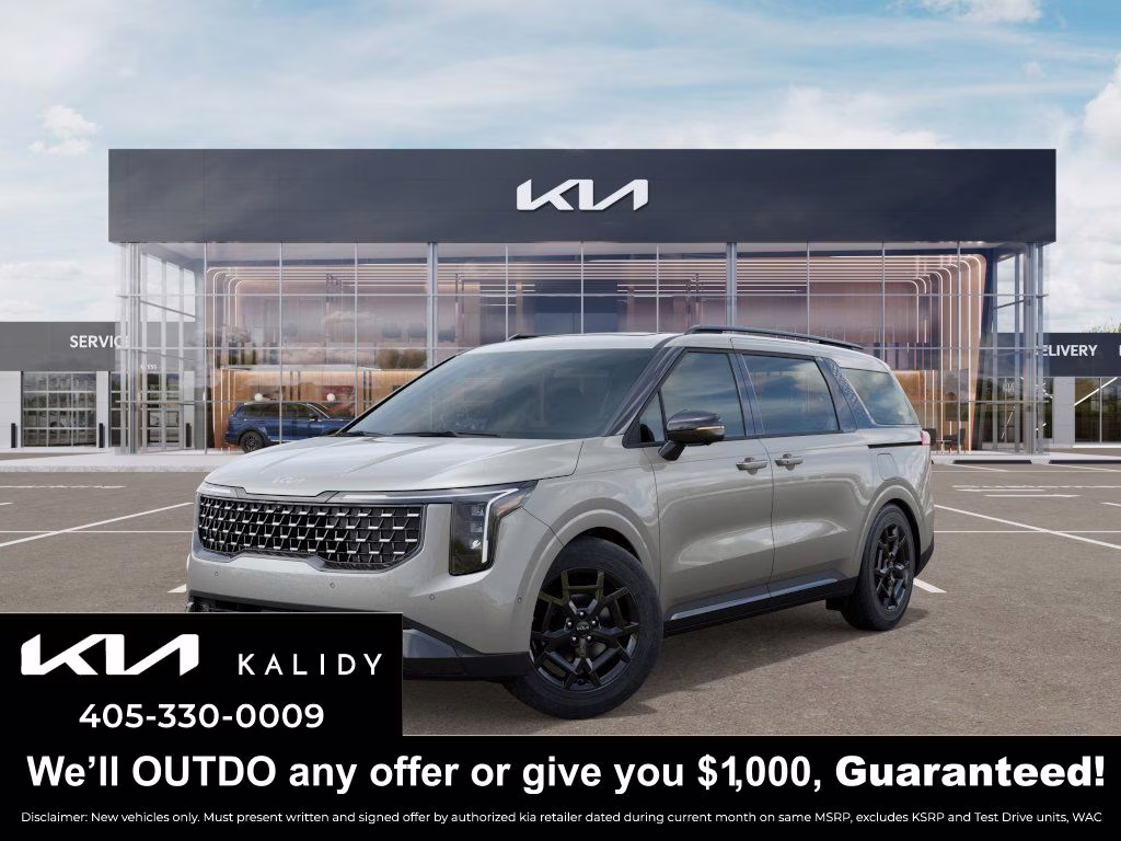 2026 Ivory Silver Kia Carnival SX FWD Van