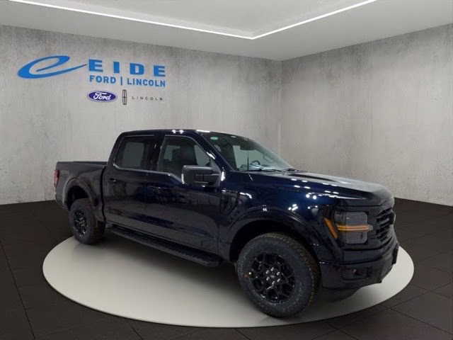 2026 Antimatter Blue Metallic Ford F-150 XLT Black Appearance 4X4 Truck