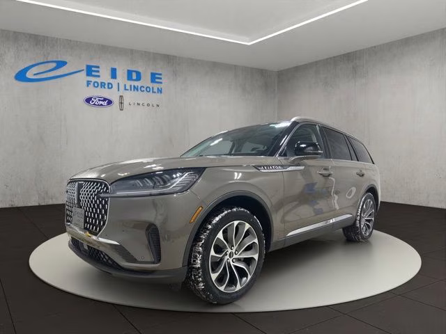 2026 Harbor Gray Clearcoat Lincoln Aviator Premiere AWD SUV