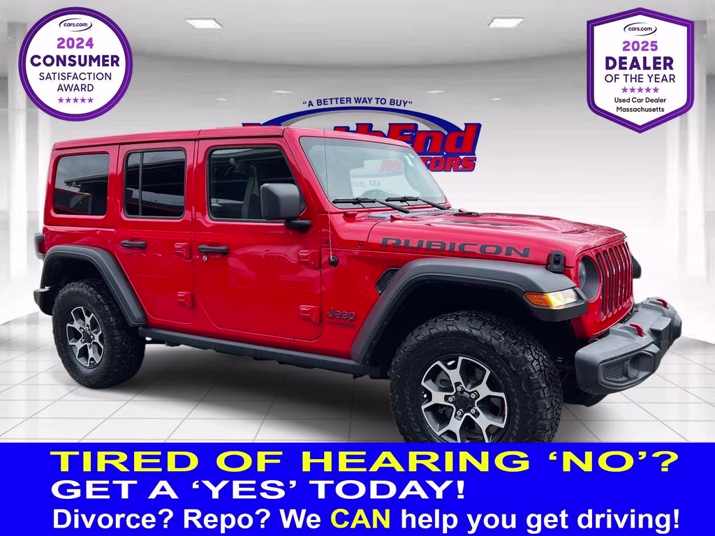 2021 Firecracker Red Clearcoat Jeep Wrangler Unlimited Rubicon 4X4 SUV