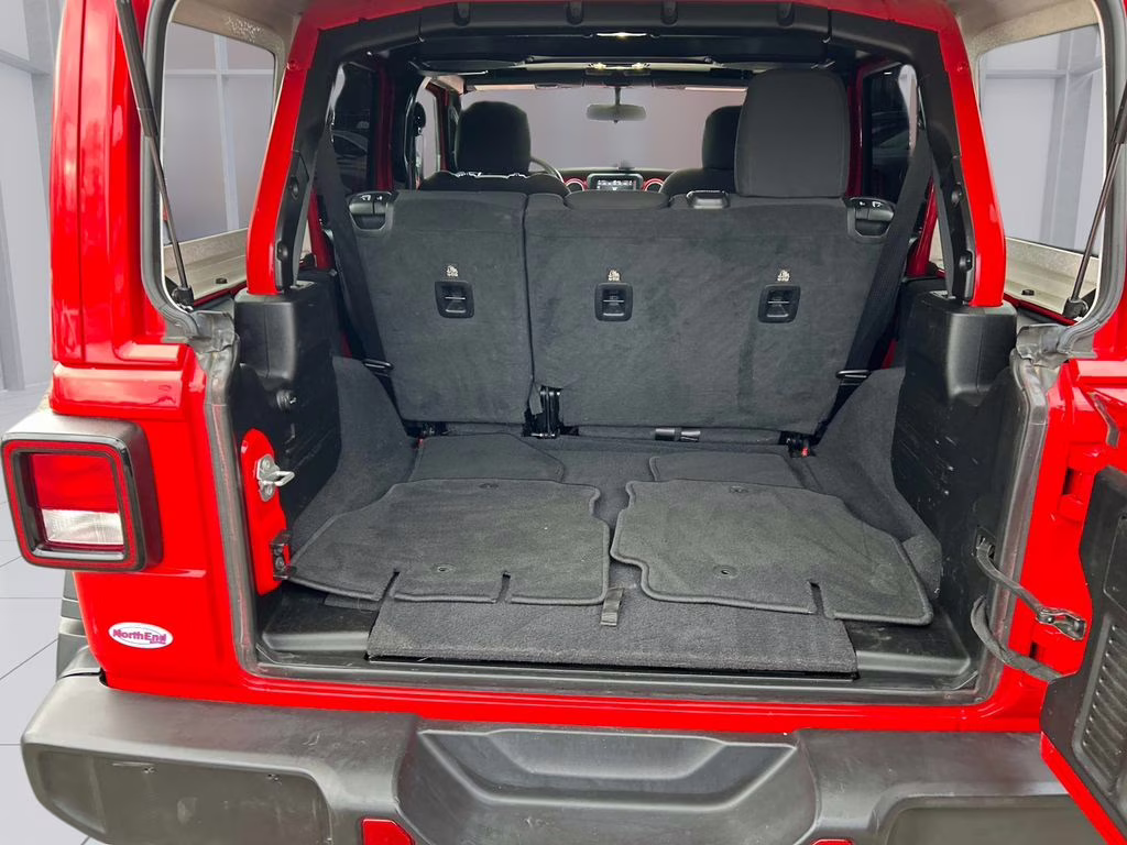 2021 Firecracker Red Clearcoat Jeep Wrangler Unlimited Rubicon 4X4 SUV
