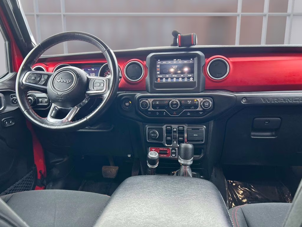 2021 Firecracker Red Clearcoat Jeep Wrangler Unlimited Rubicon 4X4 SUV