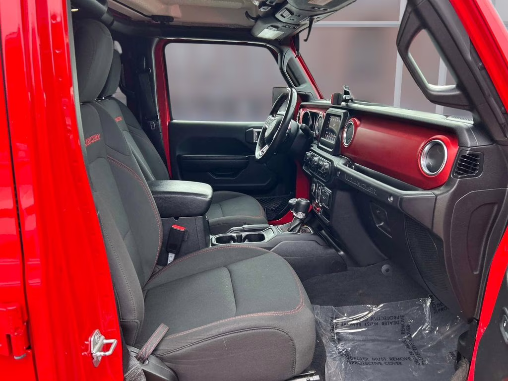 2021 Firecracker Red Clearcoat Jeep Wrangler Unlimited Rubicon 4X4 SUV