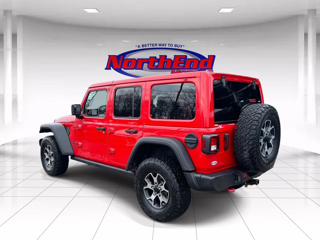 2021 Firecracker Red Clearcoat Jeep Wrangler Unlimited Rubicon 4X4 SUV