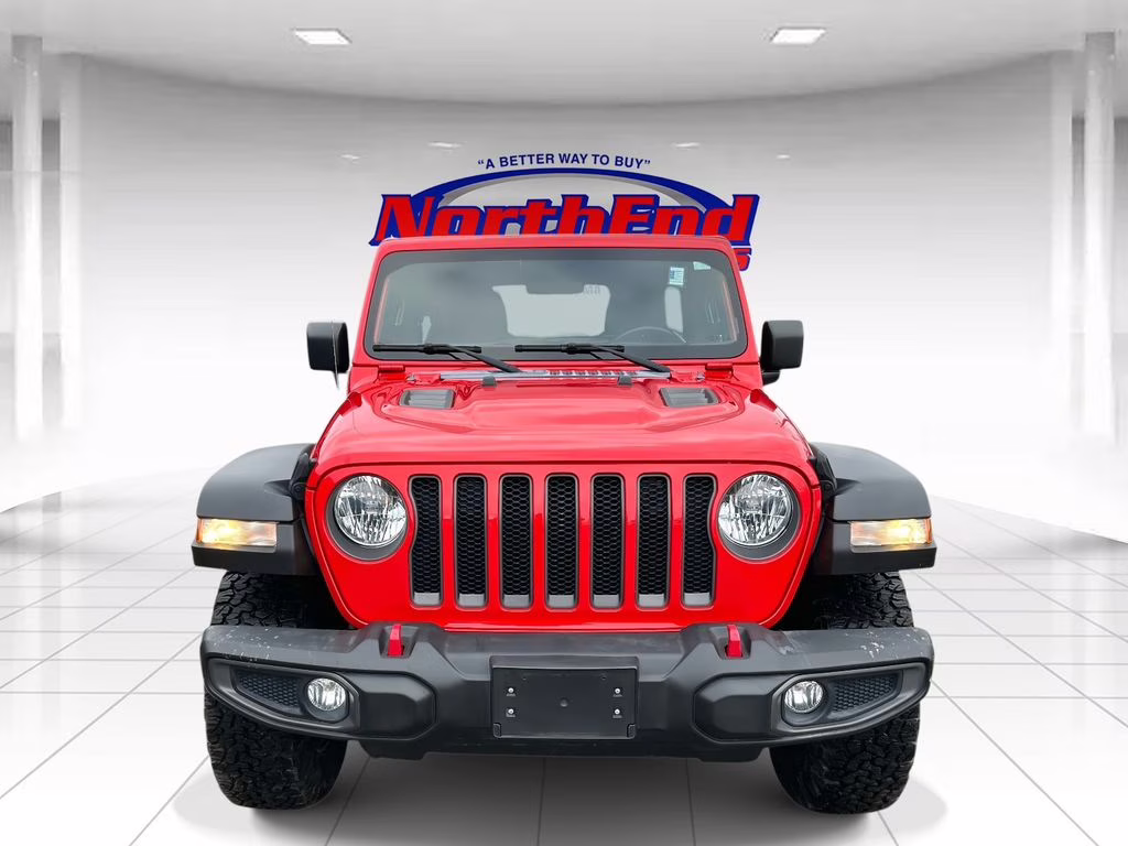 2021 Firecracker Red Clearcoat Jeep Wrangler Unlimited Rubicon 4X4 SUV