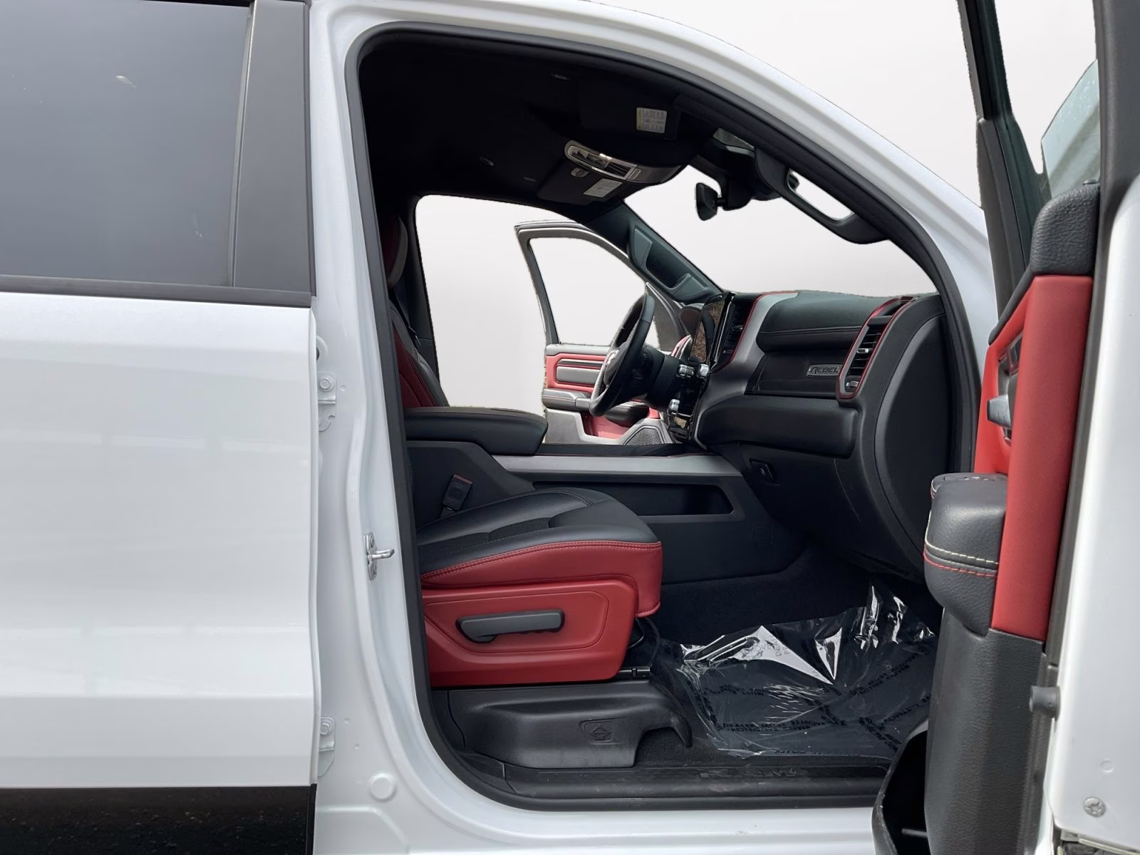 2025 Bright White Clearcoat Ram 1500 Rebel 4X4 Truck