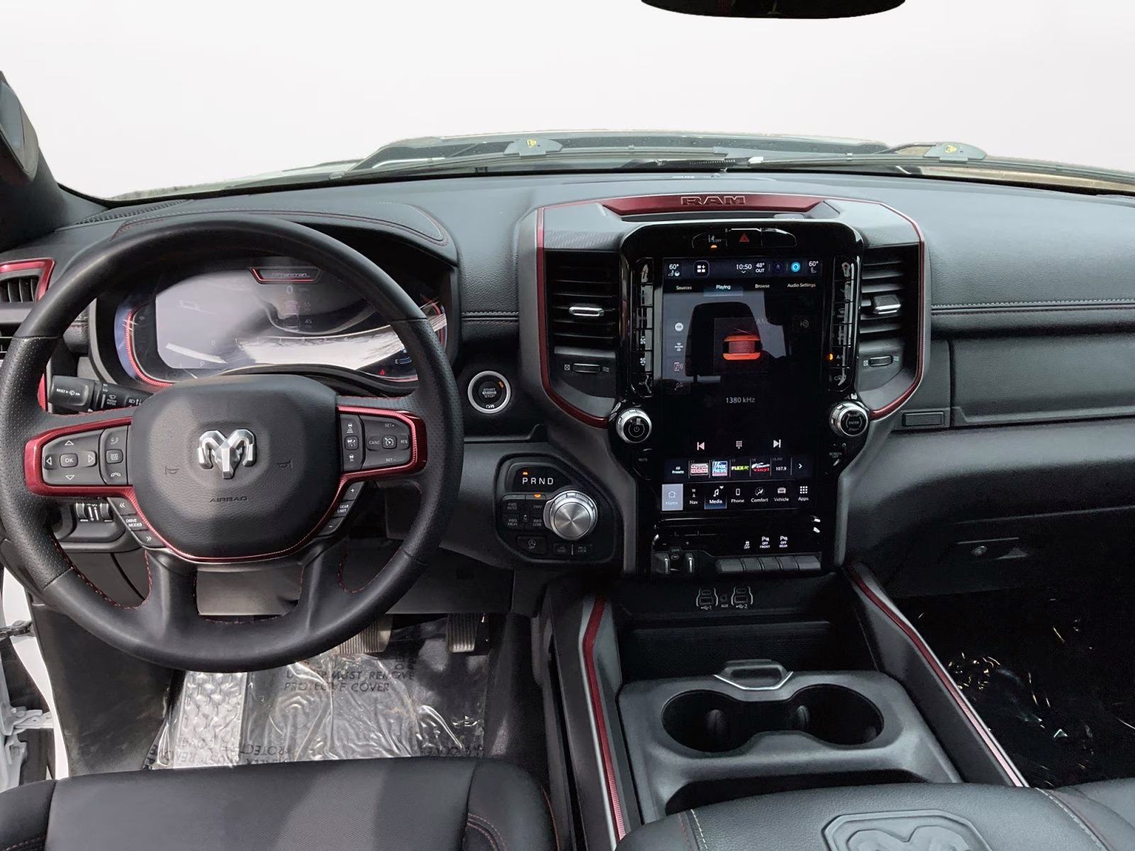 2025 Bright White Clearcoat Ram 1500 Rebel 4X4 Truck