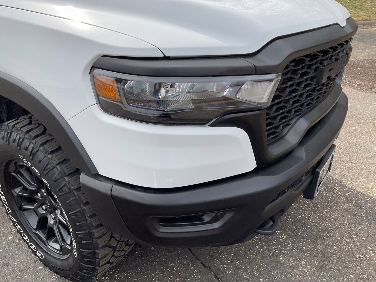 2025 Bright White Clearcoat Ram 1500 Rebel 4X4 Truck