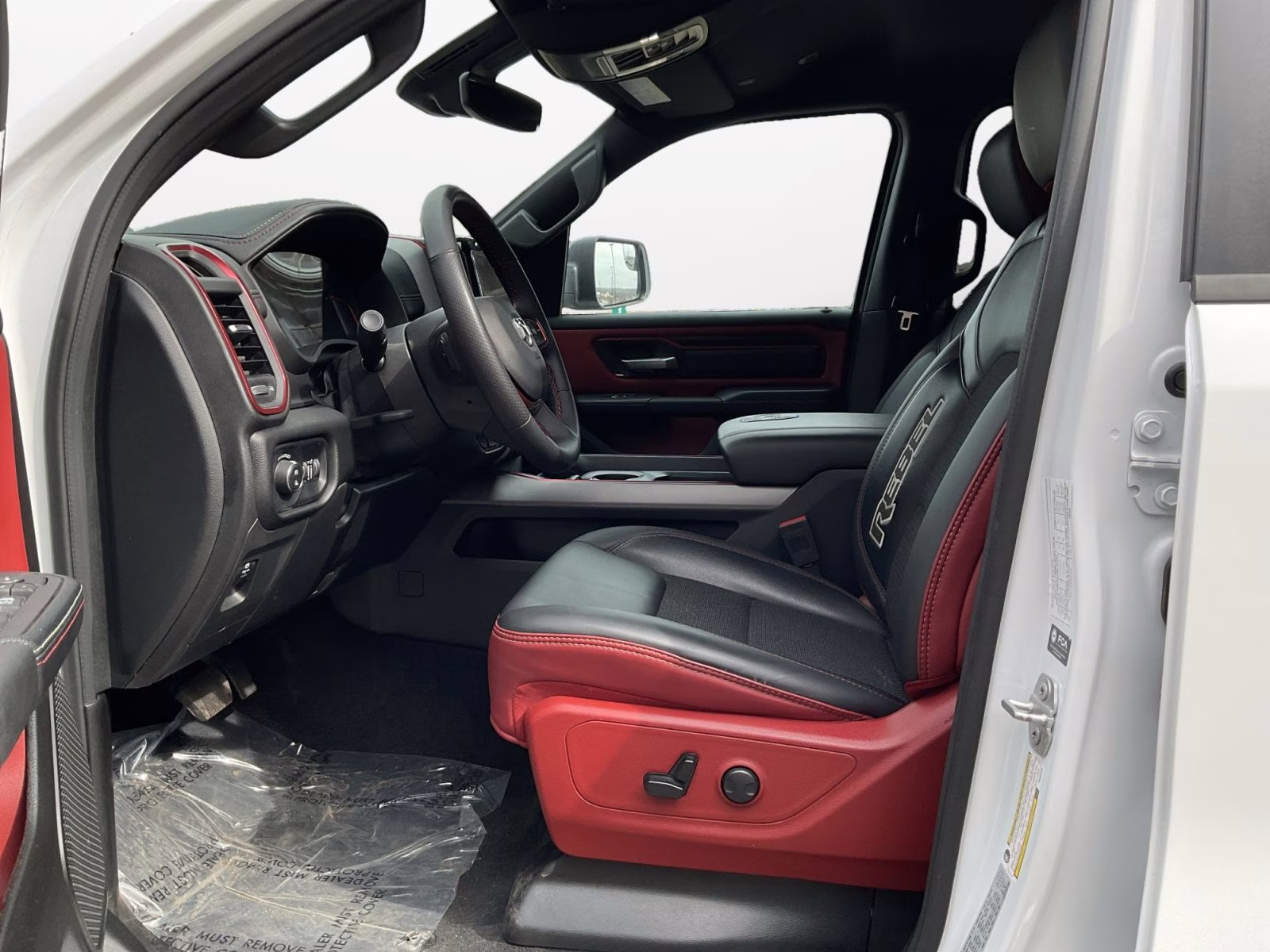 2025 Bright White Clearcoat Ram 1500 Rebel 4X4 Truck