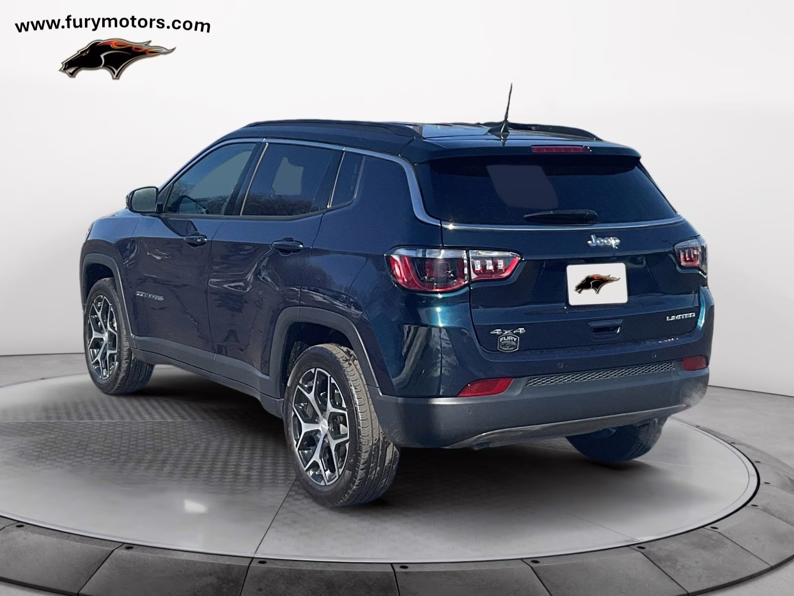 2024 Fathom Blue Pearlcoat Jeep Compass Limited 4X4 SUV