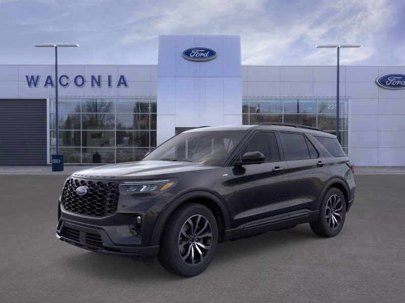 2026 Agate Black Metallic Ford Explorer ST-Line 4X4 SUV
