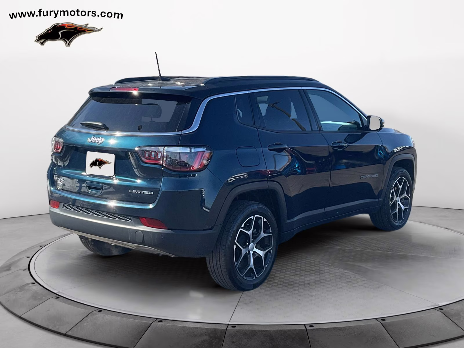 2024 Fathom Blue Pearlcoat Jeep Compass Limited 4X4 SUV