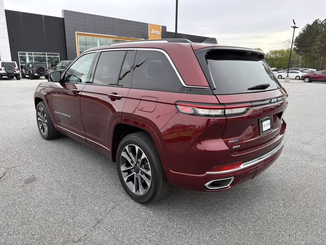 2023 Velvet Red Pearlcoat Jeep Grand Cherokee 4xe Overland 4X4 SUV