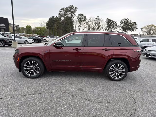2023 Velvet Red Pearlcoat Jeep Grand Cherokee 4xe Overland 4X4 SUV