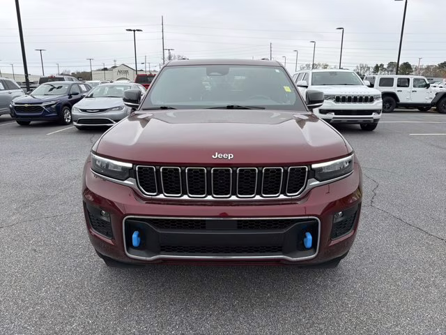 2023 Velvet Red Pearlcoat Jeep Grand Cherokee 4xe Overland 4X4 SUV