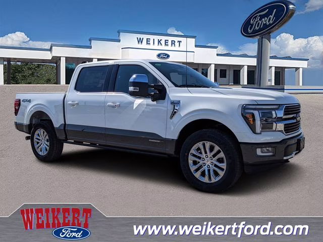 2026 Star White Metallic Tri-Coat Ford F-150 King Ranch 4X4 Truck