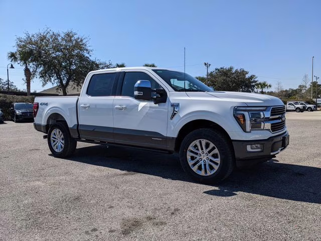 2026 Star White Metallic Tri-Coat Ford F-150 King Ranch 4X4 Truck