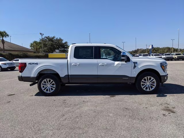2026 Star White Metallic Tri-Coat Ford F-150 King Ranch 4X4 Truck