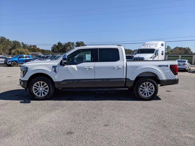 2026 Star White Metallic Tri-Coat Ford F-150 King Ranch 4X4 Truck
