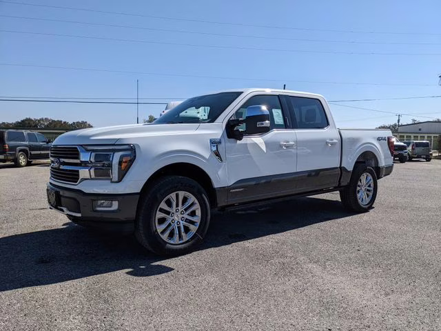 2026 Star White Metallic Tri-Coat Ford F-150 King Ranch 4X4 Truck